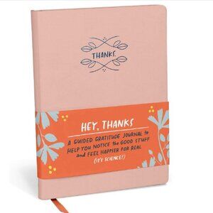 NEW Em & Friends "Hey, Thanks" A Guided Gratitude Journal & Mindfulness Journal